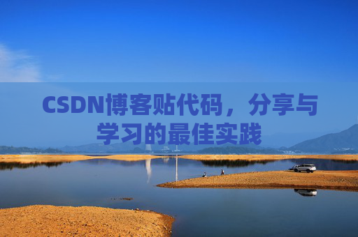 CSDN博客贴代码，分享与学习的最佳实践